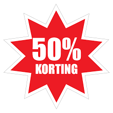 *50% KORTING!!!