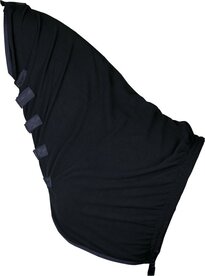 Fleece halsdeel navy.