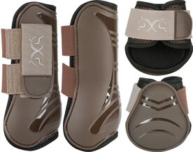 Beenbeschermerset Bora Bora brown full.