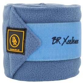 Bandages BR Xcellence 3,5m. fleece English Blue.