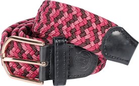 Riem elastisch Dokka bordo/bruin/roze