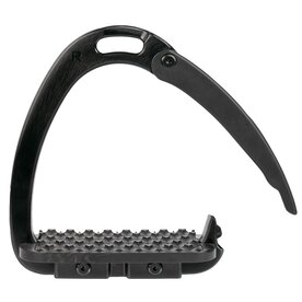 Veiligheids stijgbeugel Safe Release black.