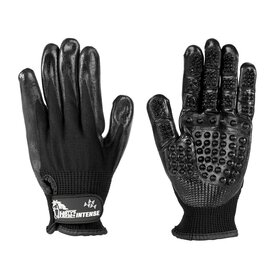 Poetshandschoenen intense zwart.