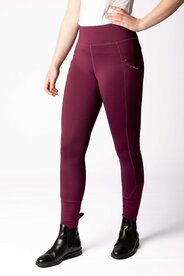 EquiTights rijlegging Avatar full grip bordeaux.
