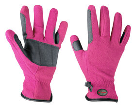 Handschoen fleece pink  Red Horse.