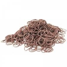 Manenelastiekjes (keuze uit 4 kleuren)