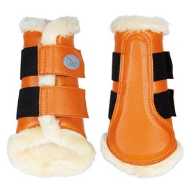 Beenbeschermer Flextrainer oranje XL.