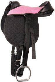 Ponyzadel roze compleet.