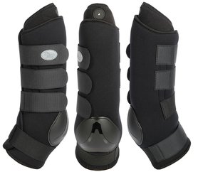 Beenbeschermers Magnetic black