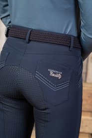 Rijbroek pearl Equestrian Society Full Grip 34.
