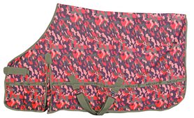 Vliegendeken Diva Camo pink 135cm.