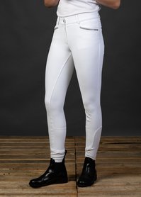 Rijbroek Valance silicon seat white 40.