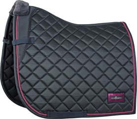  Zadeldek pink badge antraciet full spring.
