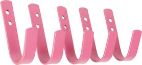 Halsterhaken roze.
