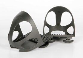 Kunststof voetstopperzwart.