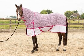 Vliegendeken met hals Camo 205cm.