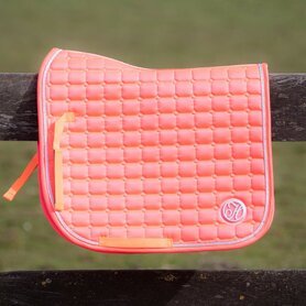 Zadeldek Reverso Satin ll Zalm/Roségold.