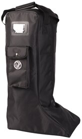 Laarzentas hoog zwart.