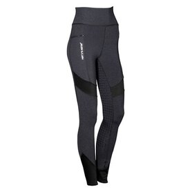 Rijlegging EquiTights Melange Full Grip black.