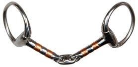 Bustrens dubbelgebroken koperen rollers 13mm