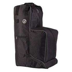 Laarzen/cap tas extra zwaar zwart.