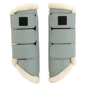 Beenbeschermers Majestic Indira fake fur Light green.