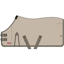 Premiere zomerdeken cement 195cm.