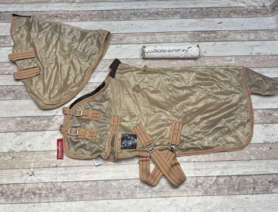 Vliegendeken met afneembare hals premiere XS safari.