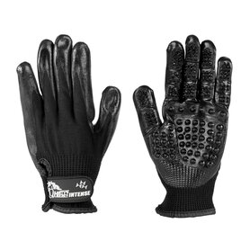 Poetshandschoenen intense zwart.