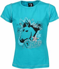 ***T-shirt Horka Turquoise 104/110.