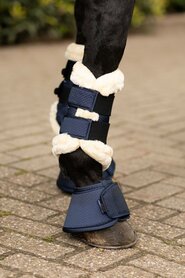 Springschoenen Hexagon navy.