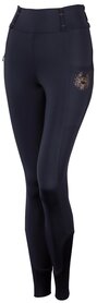EquiTights Classy Tansy Full grip navy.