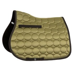 Zadeldek BR satin dream olive FDR.