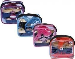 Poetsset compleet 6-dlg (5 kleuren)