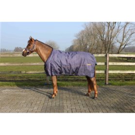 Technical regendeken QHP 0-gr. denim 195cm.