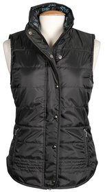 Equestrian bodywarmer zwart.