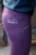 EquiTights rijlegging Jamestown full grip paars - 42.
