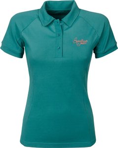 Poloshirt Stella viridian green.