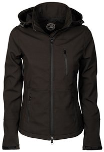 Softshell ruiterjasje black.