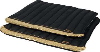 Onderlappen Denici Cavalli black/gold.