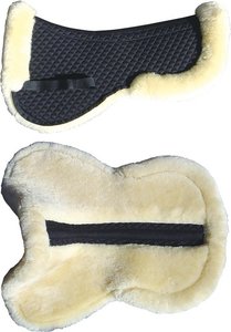 Zadelonderlegger sheepskin naturel pony/cob.