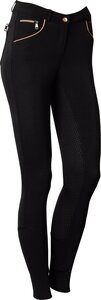 Rijbroek Rhodos Full Grip black 38.