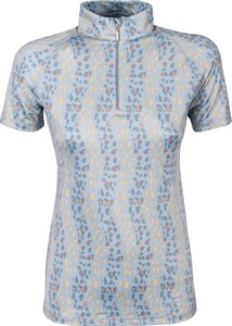 Showshirt grey/pale blue print.