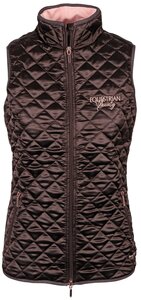 Bodywarmer Shiny brown..