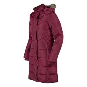 Lange Winterjas Bordo.