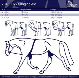 Longeerhulp Soft zwart/bruin