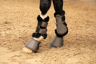 Springschoenen Hexagon antracite