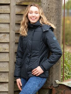 Jas Leland 2-in-1 dark denim.