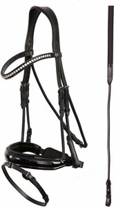 ANKY Hoofdstel anatomical shaped noseband lacq full.