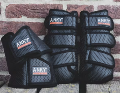 Springschoenen Anky Tech zwart M/Cob.